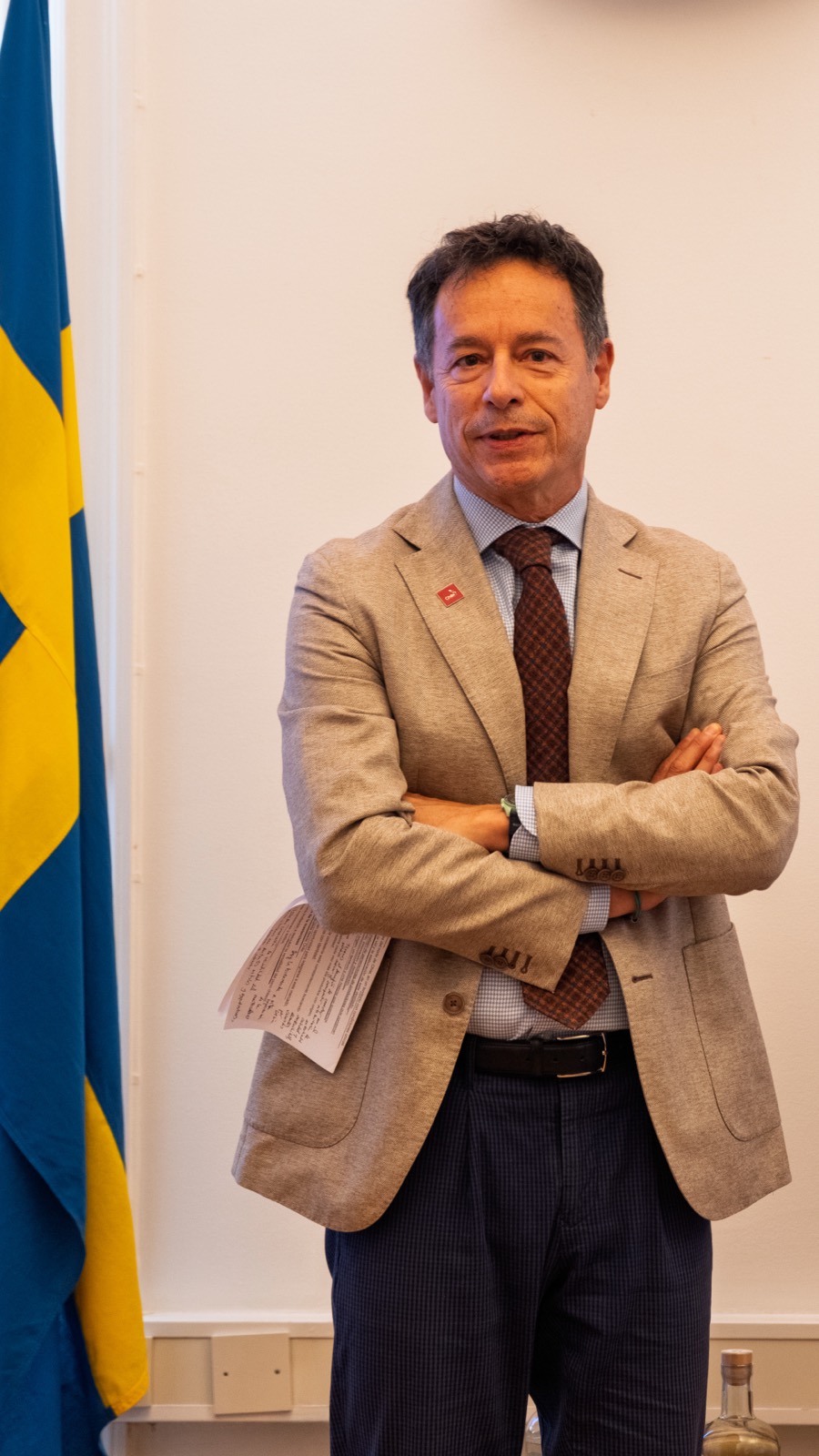 The masterclass at the Embassy of Chile